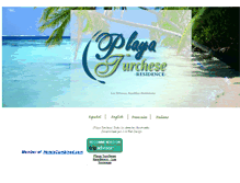 Tablet Screenshot of playaturchese.com